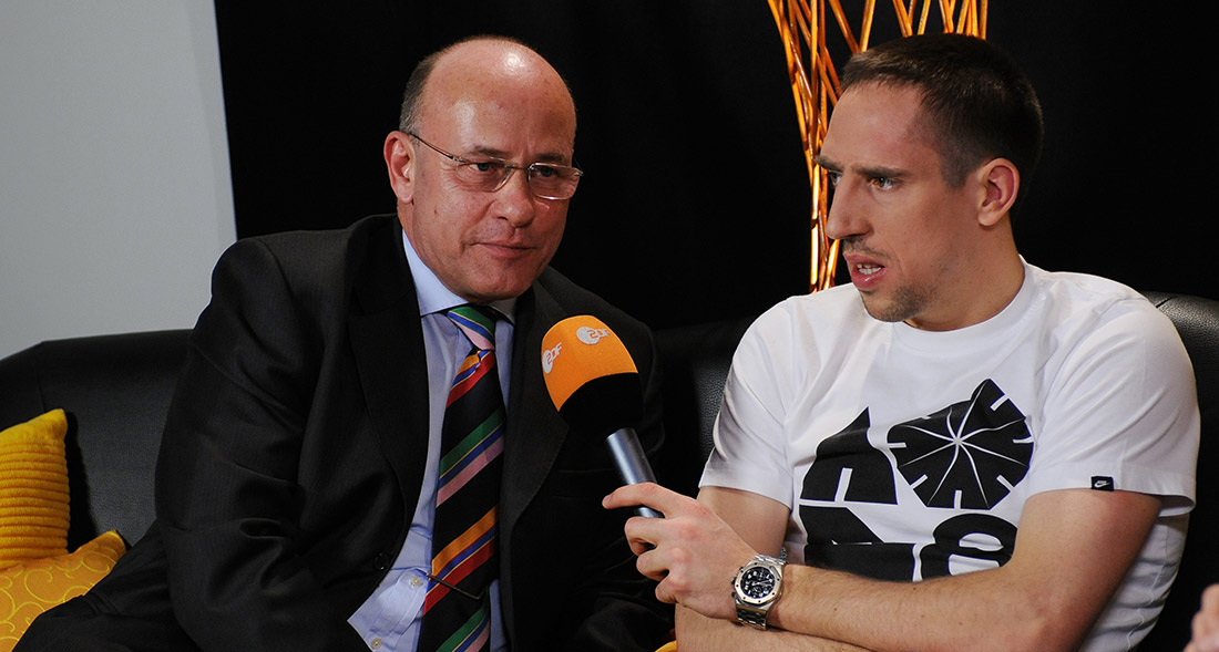 Norbert J. Heikamp et Franck Ribéry